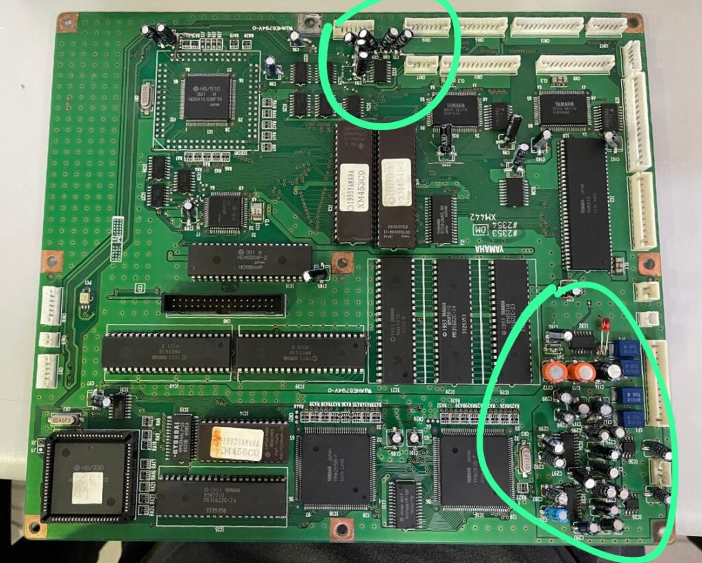 First recap with TTH electrolytic capacitors